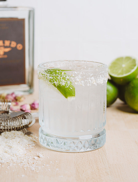 Volando Tequila Coconut Margarita cocktail