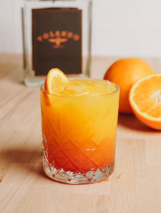Volando Tequila Sunrise cocktail