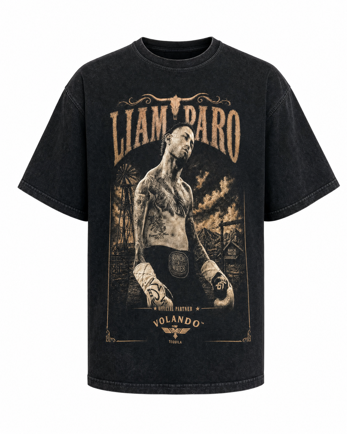Liam Paro limited edition t-shirt, front