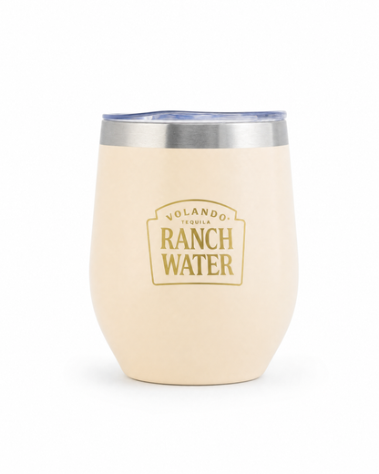 Ranch Water Tumbler, Cream