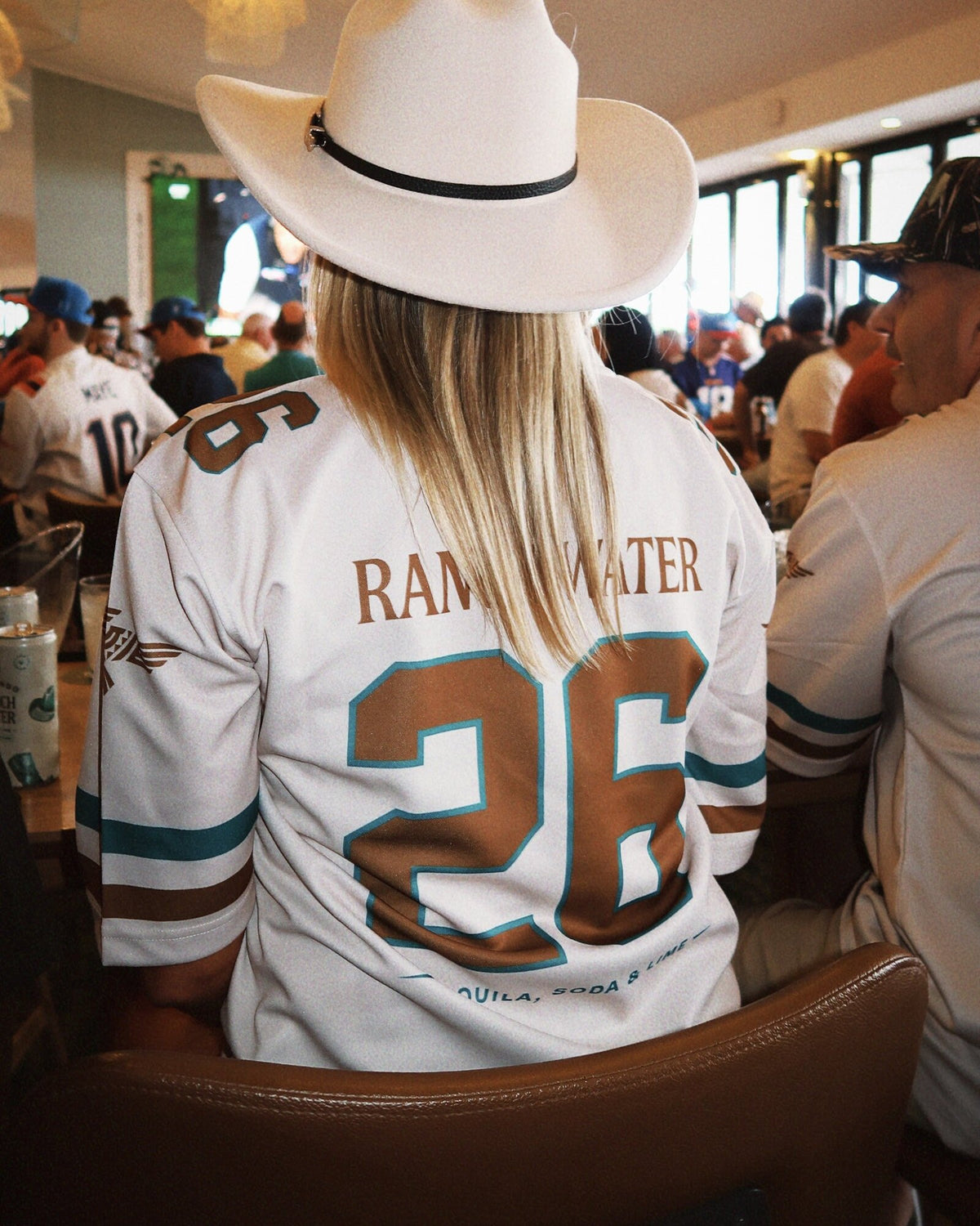 Volando Ranch Water jersey number 26, back