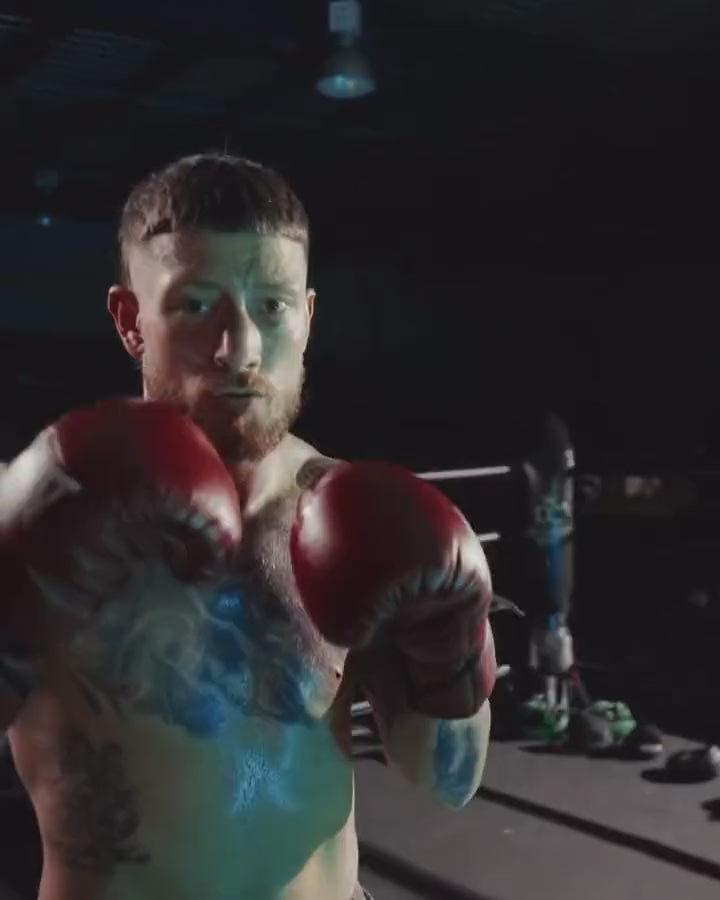 Liam Paro training in the Volando ambassador announcement film